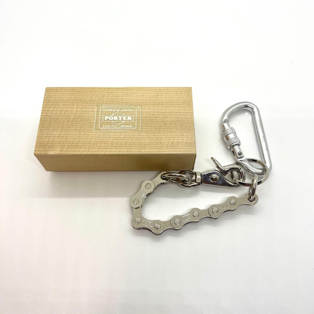 美品 箱付き ポーター PORTER BICYCLE CHAIN SHORT BICYCLE CHAIN
