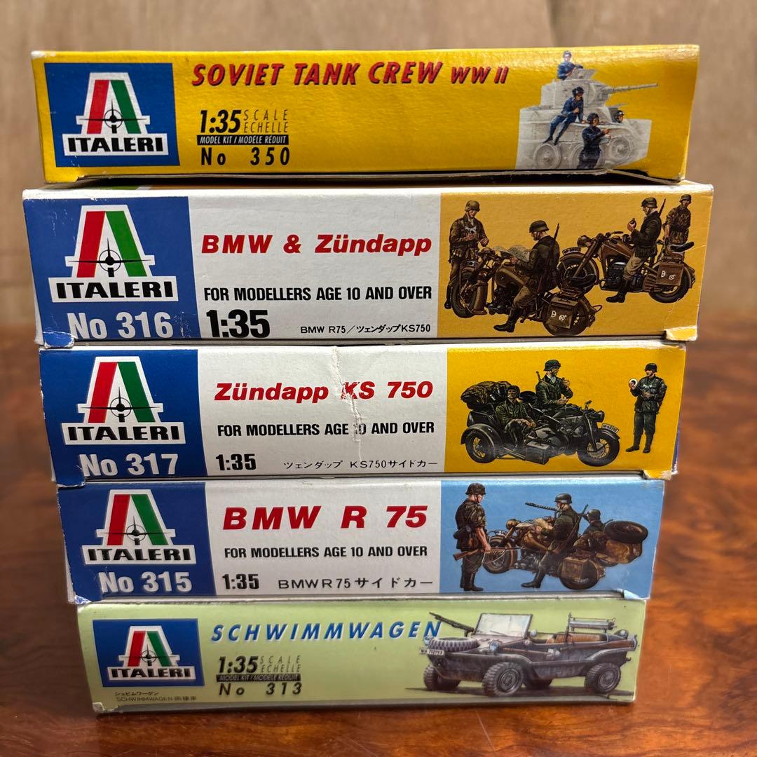 1/35 スケール 戦争模型キット 5点セット 0126o123 - メルカリ