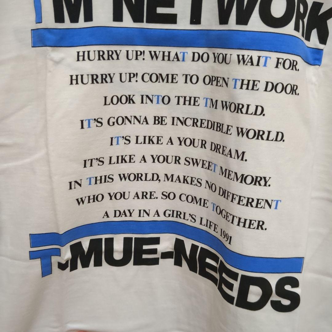 なおちん☆T.M.Network ホワイト Tシャツ