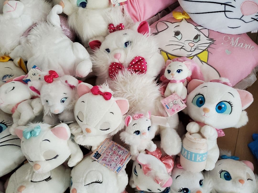 新品 大量 おしゃれキャット マリー ぬいぐるみ まとめ売り ディズニー