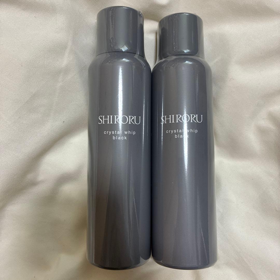 SHIRORU クリスタルホイップブラック 2本セット - メルカリ