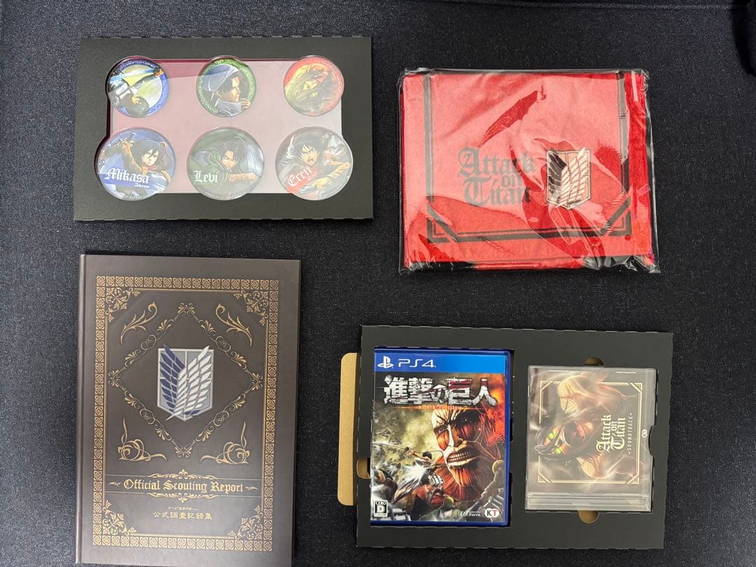 PS4】進撃の巨人 TREASURE BOX トレジャーボックス - メルカリ