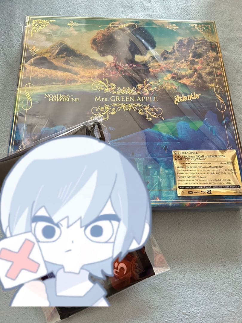 Mrs. GREEN APPLE ノアの方舟、ATLANTIS Blu-ray Amazon.co.jp: DOME LIVE 2023 “Atlantis” (通常盤) [Blu-ray] : Mrs