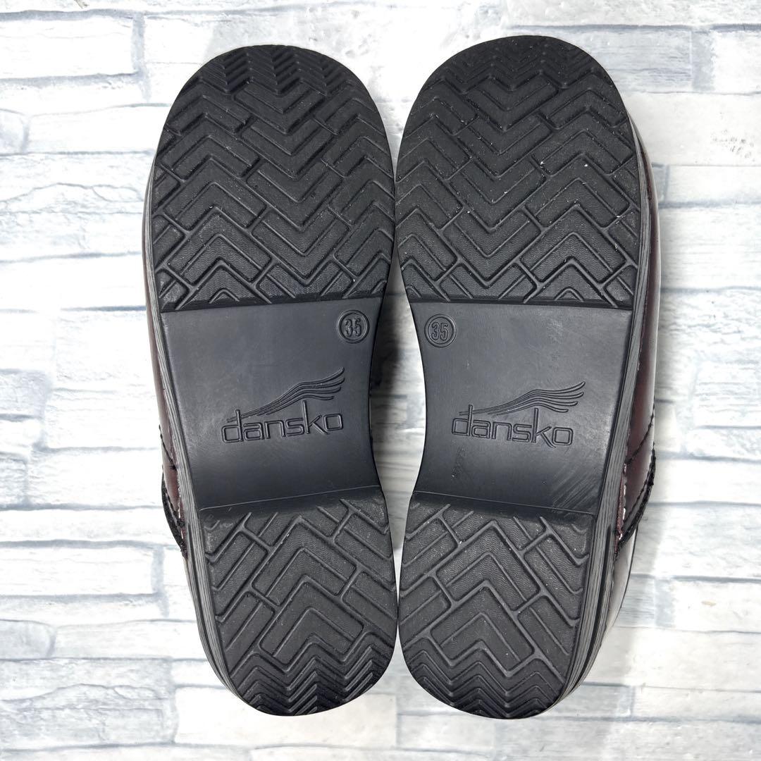 ダンスコ プロフェッショナル オイルドレザー ワインレッド 35/22.5cm