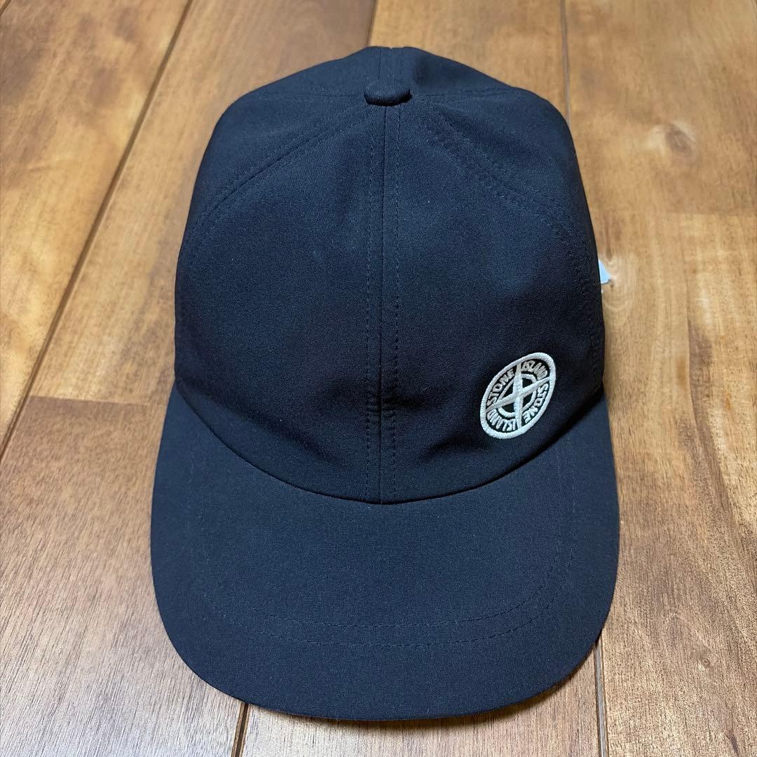 ストーンアイランドS.Iキャップ/L/BLK/メンズ 741599227 - 帽子特別