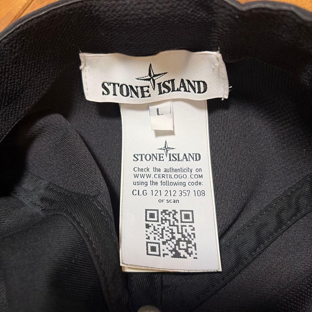 ストーンアイランドS.Iキャップ/L/BLK/メンズ 741599227 - メルカリ