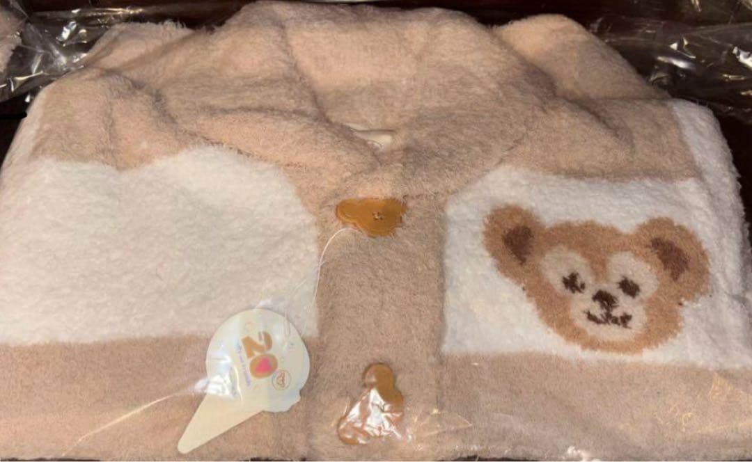 カーディガン　ダッフィー　ジェラートピケ　ジェラピケ　ディズニーシー ダッフィーとお揃いで着られるgelato piqueのカーディガン 東京