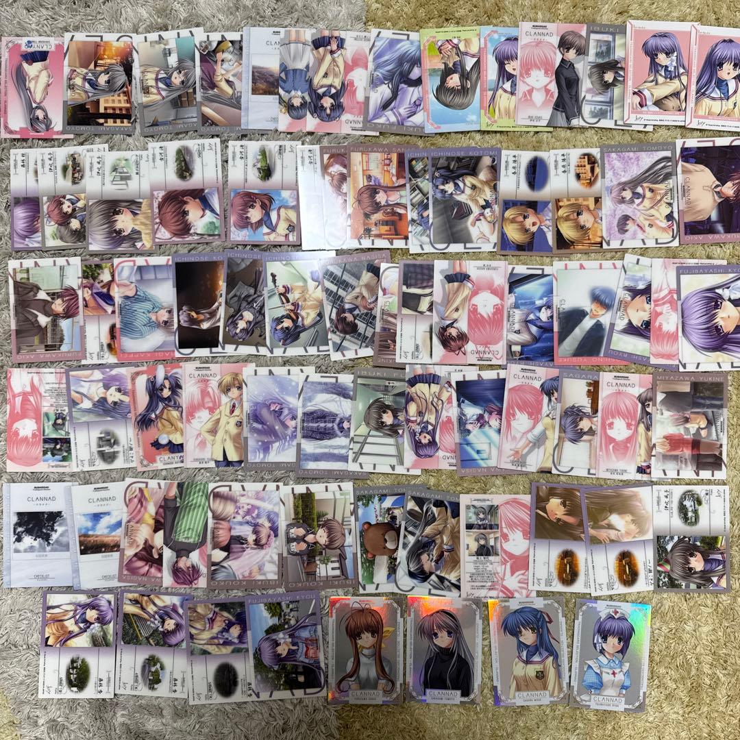 CLANNAD ブシロードカードセレクション　まとめ売り【5371 第2弾 ブシロードトレーディングカードセレクション Vol.02 CLANNAD