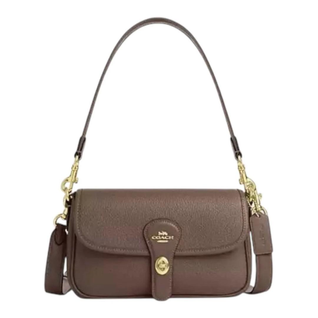 【訳アリ】コーチ Hadleyハドリー ショルダーバッグ ブラウン アウトレット 公式】コーチアウトレット | ハドリー ミニ クロスボディ バッグ