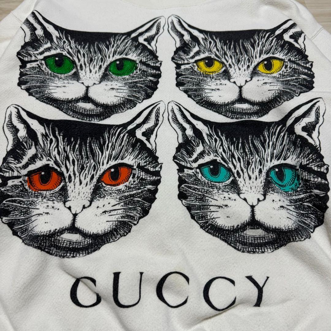 GUCCI ミスティックキャット スウェット トレーナー 猫 ヒグチユウコ