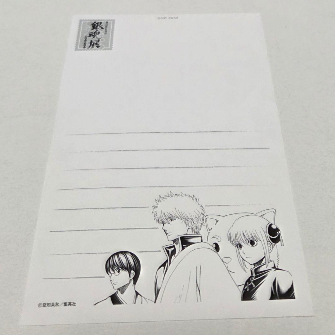 銀魂展 原画展 坂田銀時 神楽 志村新八 原作 ポストカード 万事屋