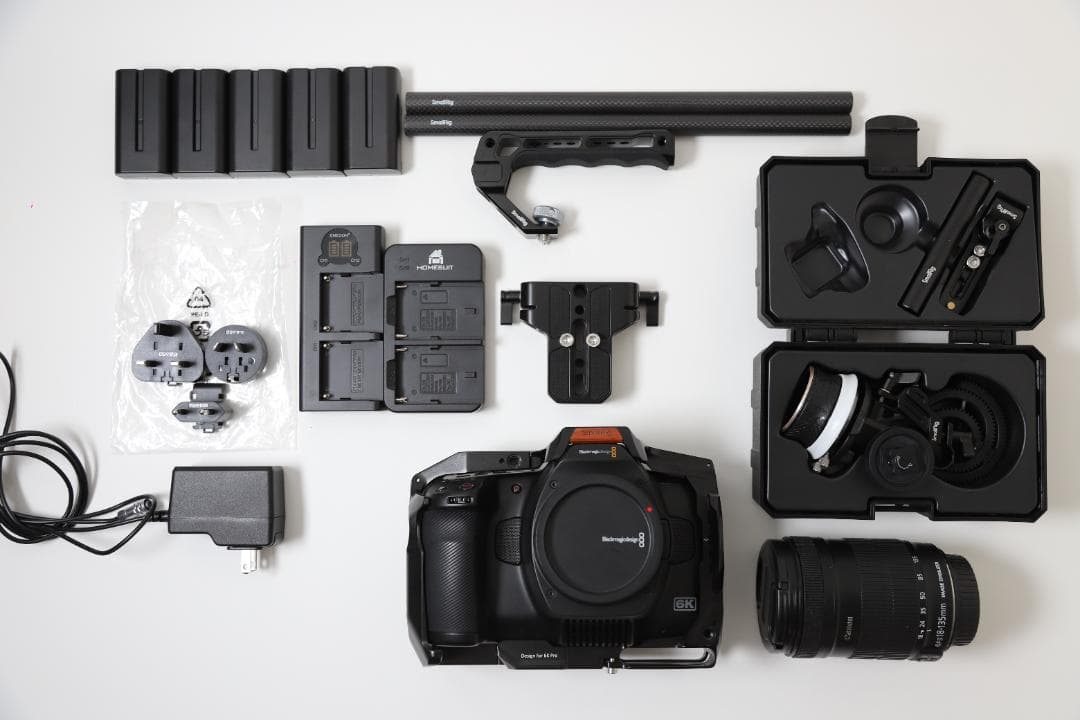 【即決可/箱無し】BMPCC6K Pro その他付属品多数 TOYO RENTAL：撮影機材レンタル：Blackmagic Design Blackmagic Pocket