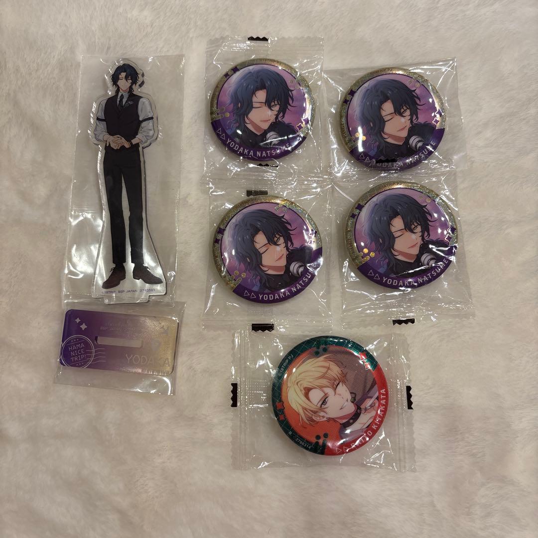 エイトリ カプセル缶バッジ カプ缶 アクスタ 北片來人 棗夜鷹 - メルカリ