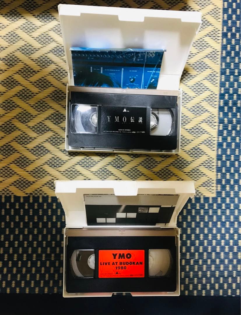 YMO VHS 2本セット YMO伝説 LIVE AT BUDOKAN1980