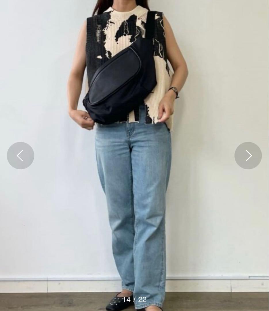 レザーフラップジップショルダーバッグ/ボディバッグ ベージュ