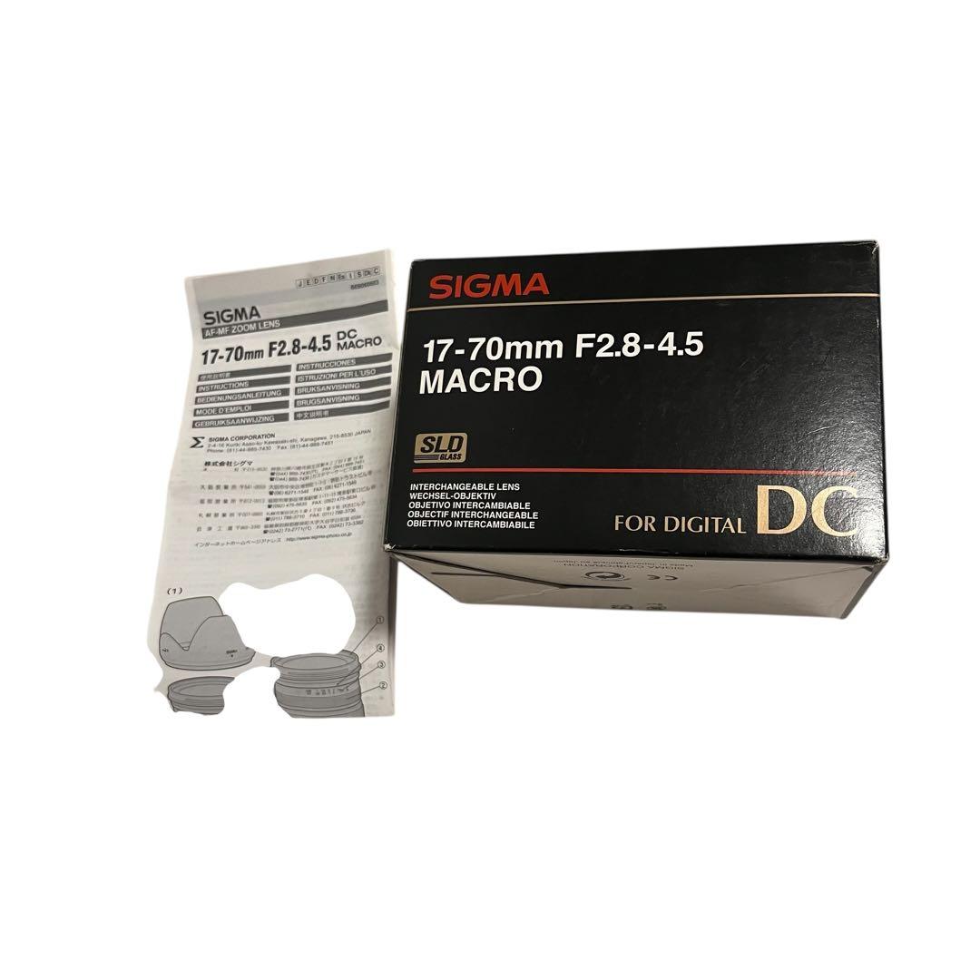 ✨大評判神レンズ♪SIGMA 17-70mm f2.8-4.5 キヤノン用✨