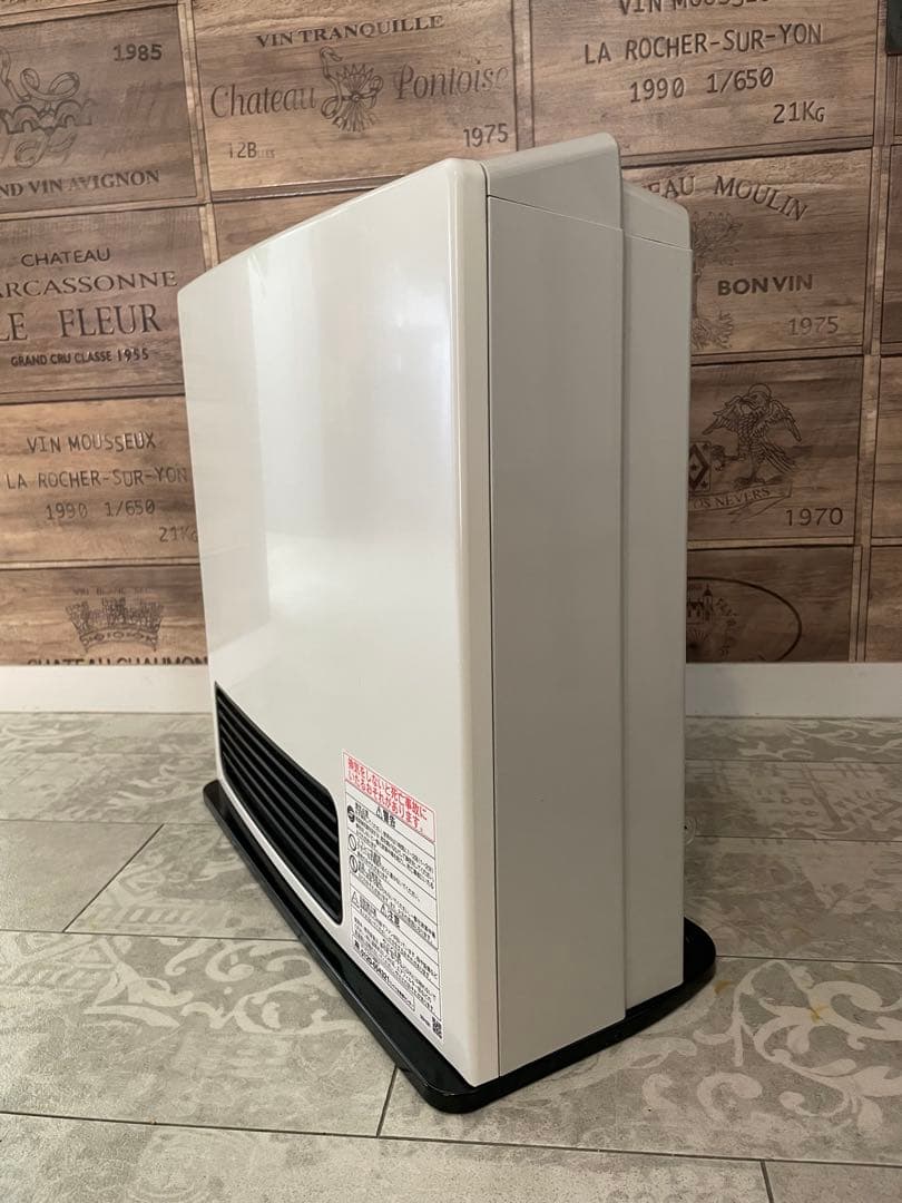 LPガス】リンナイ ガスファンヒーター 2021年製(ガスホースなし)