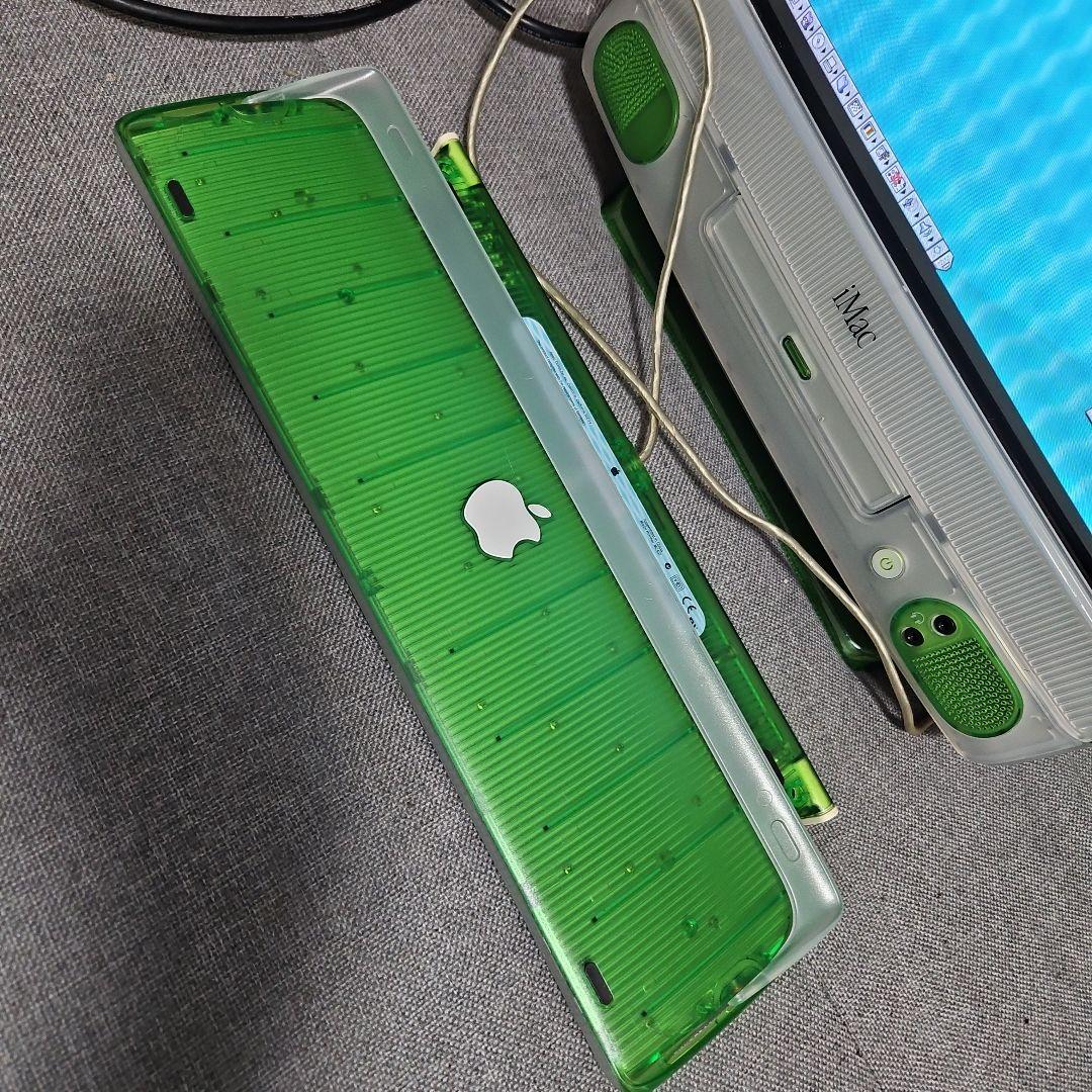 Apple iMac G3 グリーン 15インチ 初期化済み - メルカリ