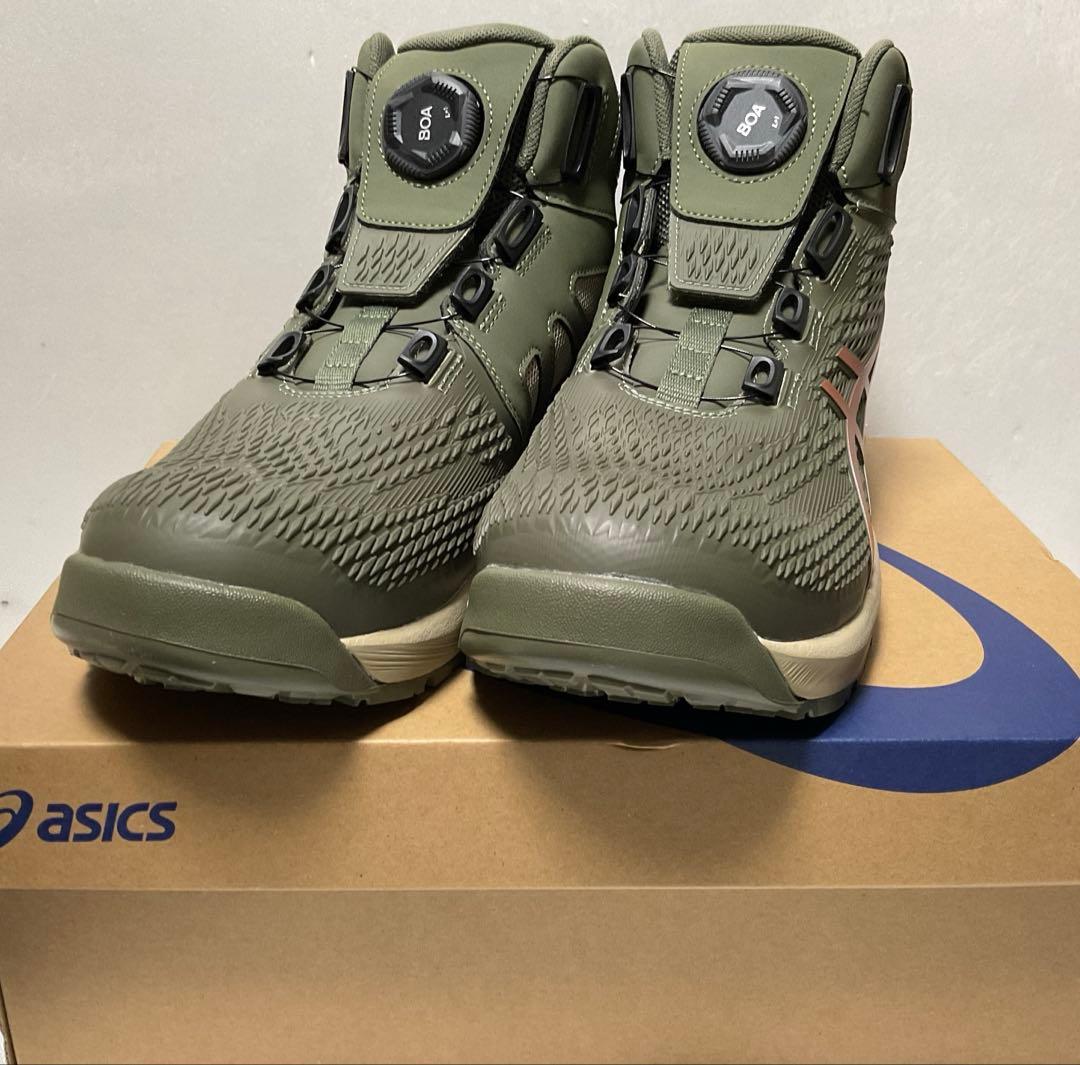 ③アシックス 安全靴 ウィンジョブ CP122 BOA ウィンジョブ CP122 Boa 安全靴 アシックス asics 限定 BOA ハイカット