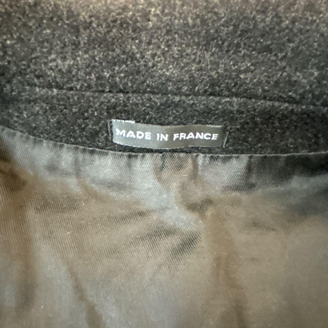 90s フランス製 アニエスベー ririジップ ウール ジップアップコート 2