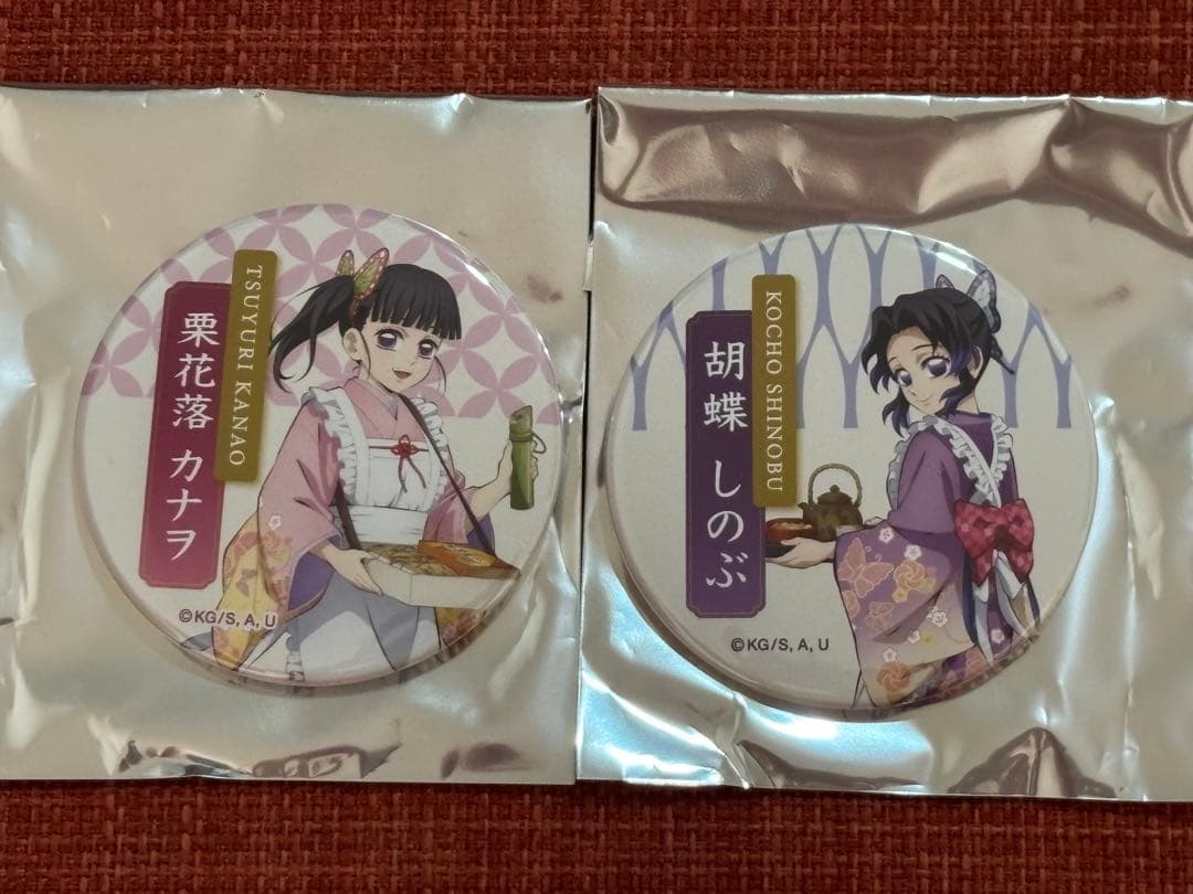 鬼滅の刃 セブンネット 限定 缶バッジ しのぶ カナヲ - メルカリ