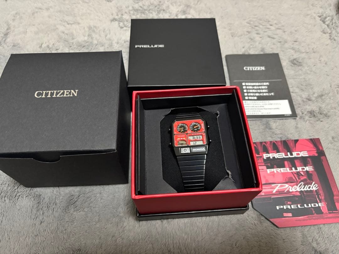 200本限定 ホンダCITIZENコラボウオッチ PRELUDE 腕時計 - メルカリ