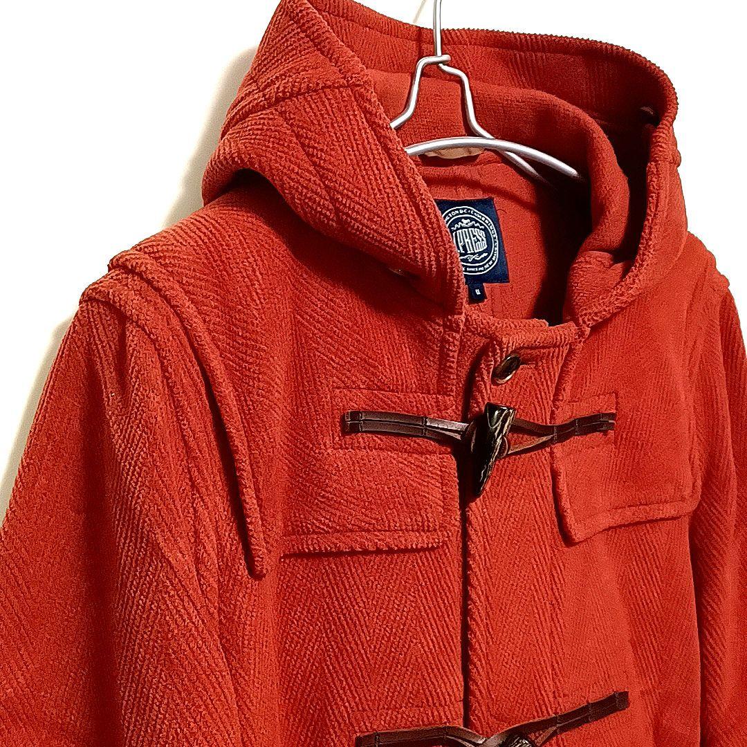 Memex様専用 希少XLJ.PRESSイタリア生地ヘリンボーンダッフルオレンジ