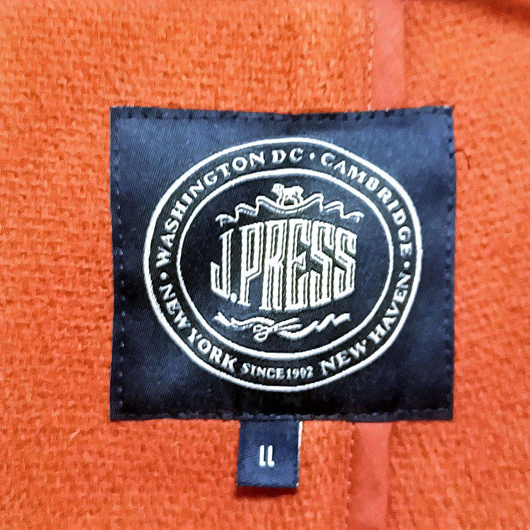 Memex様専用 希少XLJ.PRESSイタリア生地ヘリンボーンダッフルオレンジ