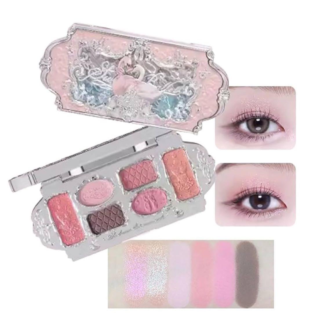 フラワーノーズ スワンバレエシリーズ アイシャドウ 03 ピンクスワン