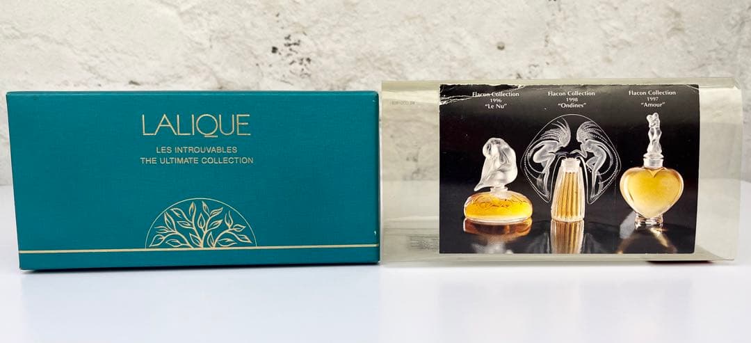 【4.5ml×3】LALIQUE 1996 1997 1998 parfum