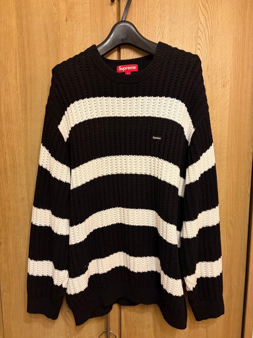 Supreme Loose Gauge Stripe Small Box セータ Spring/Summer 2025 Preview – Supreme