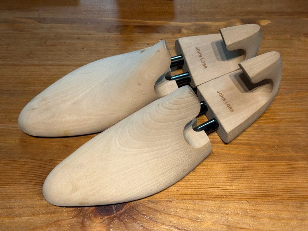 純正ツリー付 ジョンロブ チャペル 7E ブラック 8000ラスト ダブル