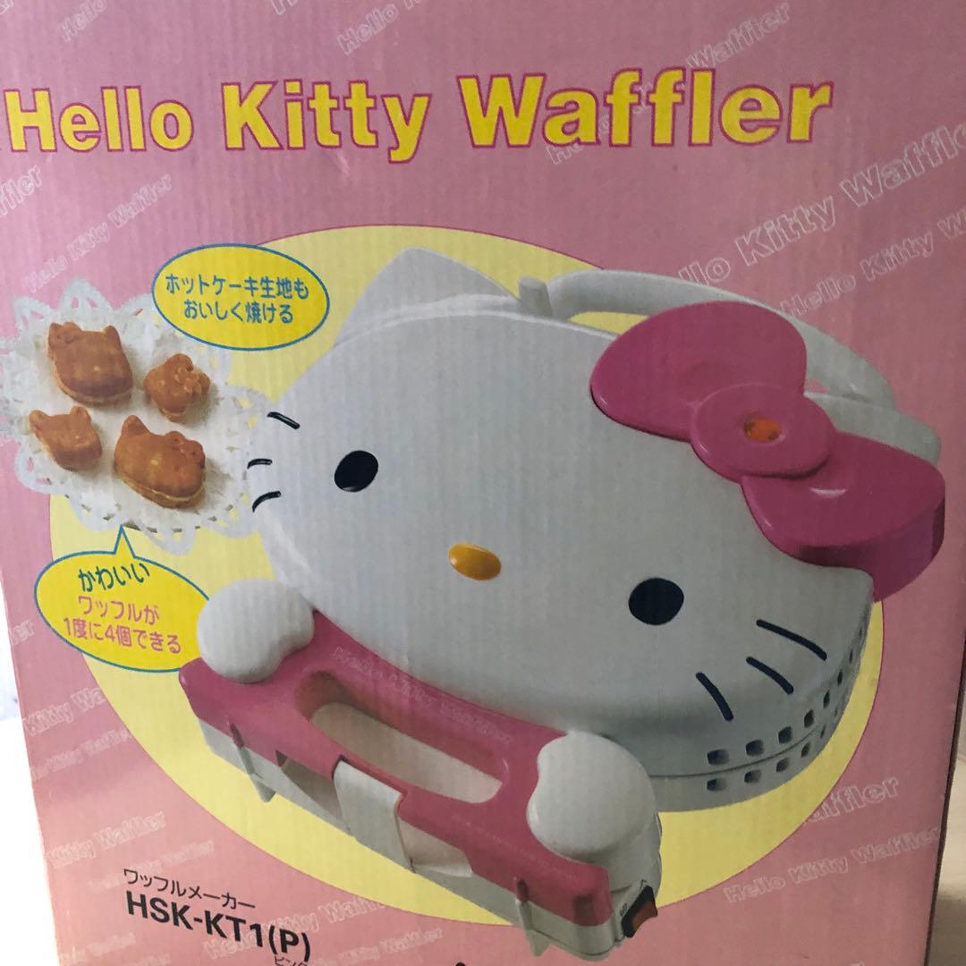 レトロ☆1998年ハローキティワッフルメーカー - メルカリ