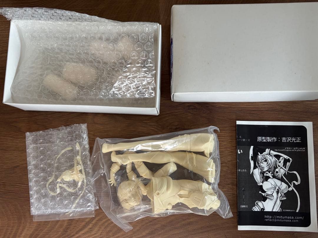 吉沢光正　山下しゅんや　エヴァ　綾波レイ　ガレージキット　ワンフェス未組み立て品