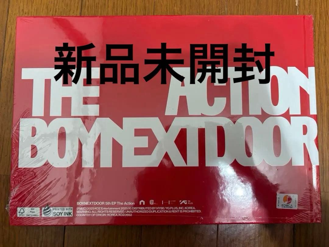boynextdoor the action アルバム 未開封 - メルカリ