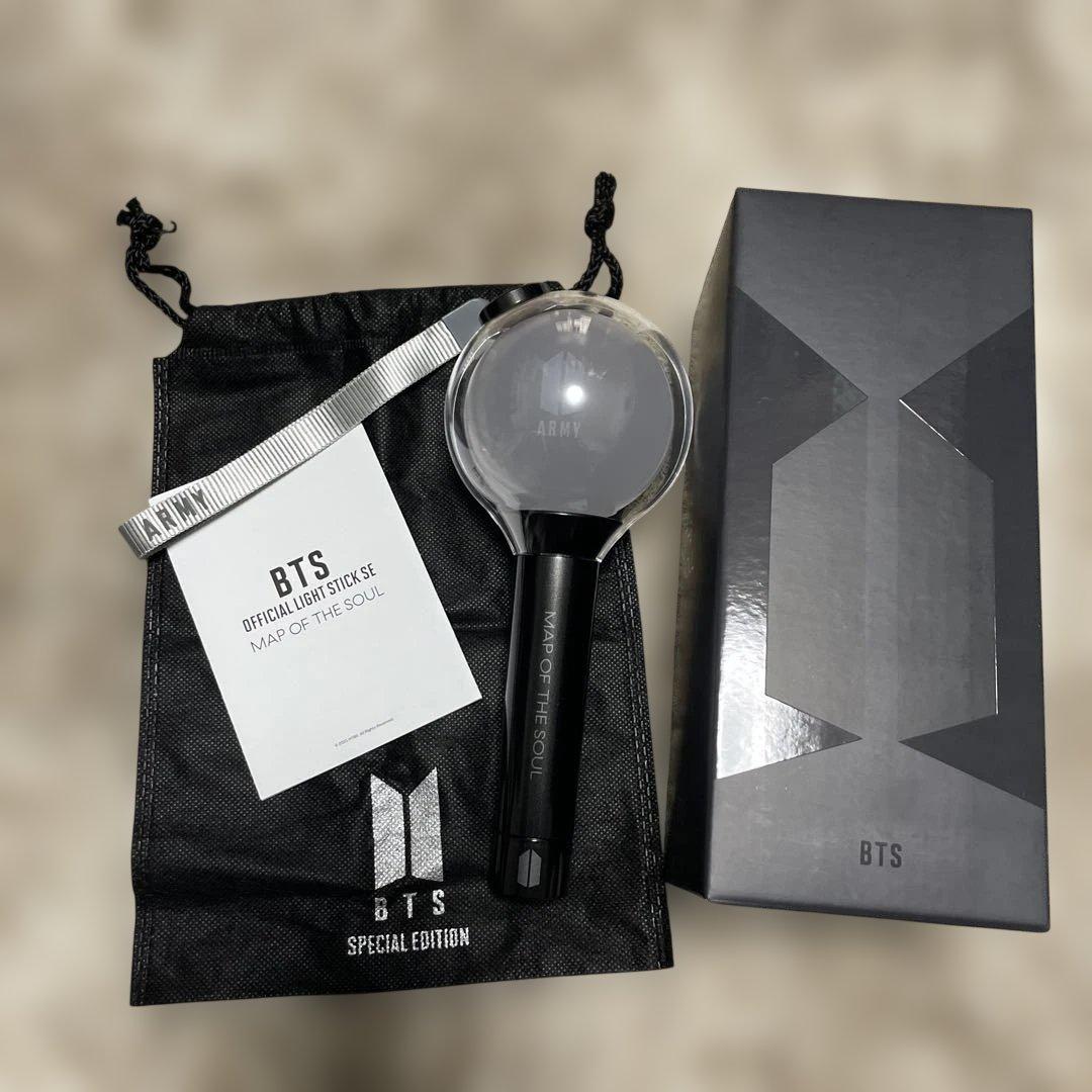 おまけ付き】BTS 公式ライトスティック SE MAP OF THE SOUL - メルカリ