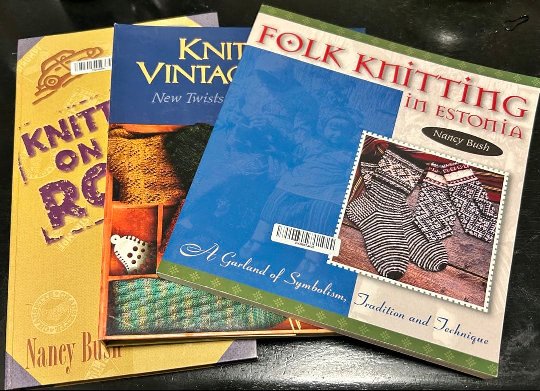 【希少】Nancy Bush 靴下編み 洋書3冊セット（リング製本あり・英語） 希少】Nancy Bush 靴下編み 洋書3冊セット（リング製本あり・英語