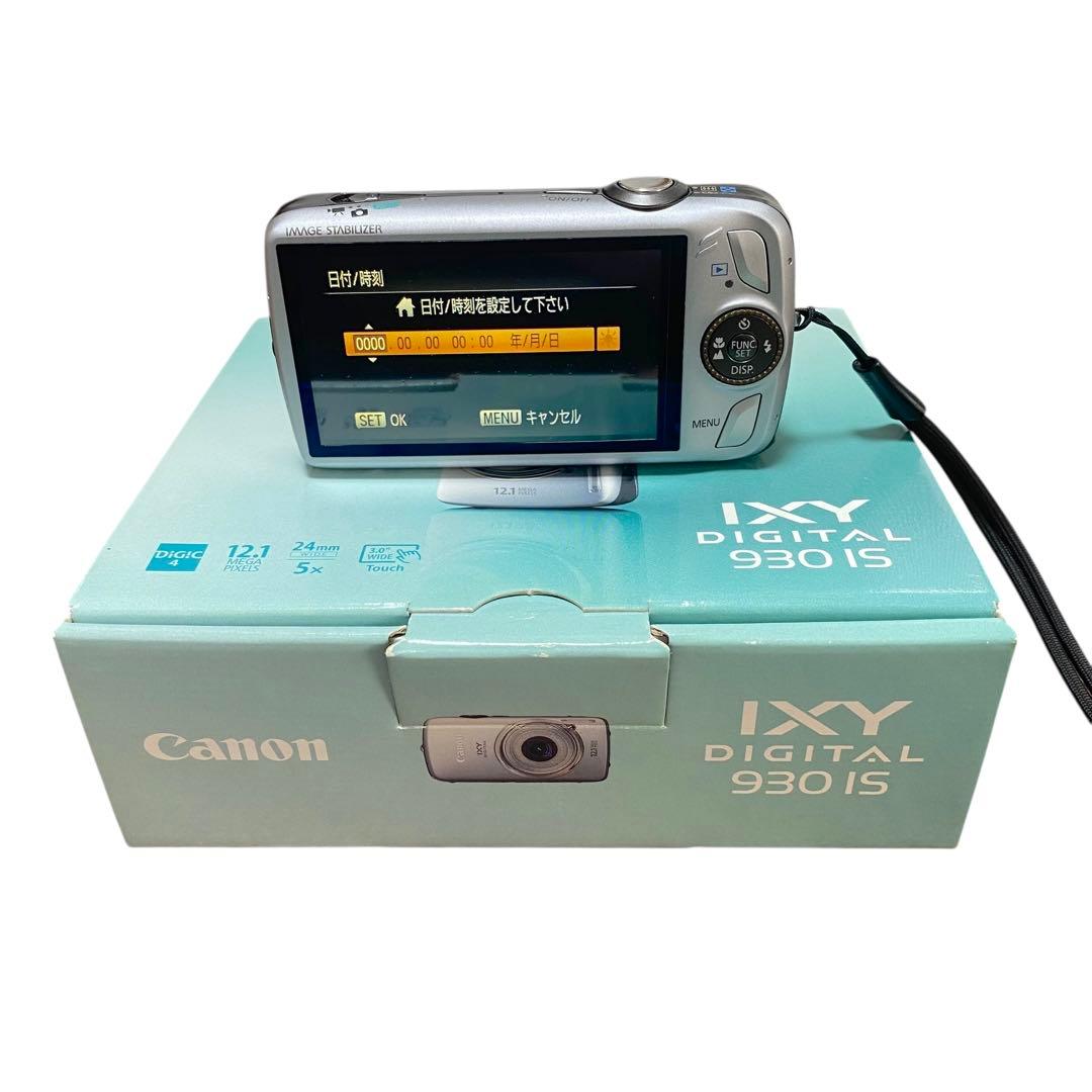 完品&美品Canon コンパクトデジタルカメラIXY930IS シルバー充電器付 👖