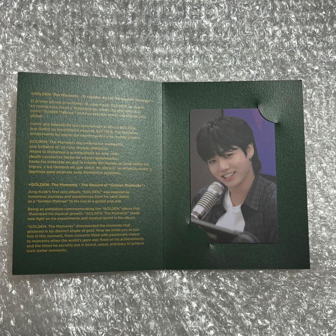 BTS ジョングク 展示会 GOLDEN トレカ チリ 2 BTS ジョングク 展示会 GOLDEN トレカ チリ 2 BTS JUNGKOOK ジョングク