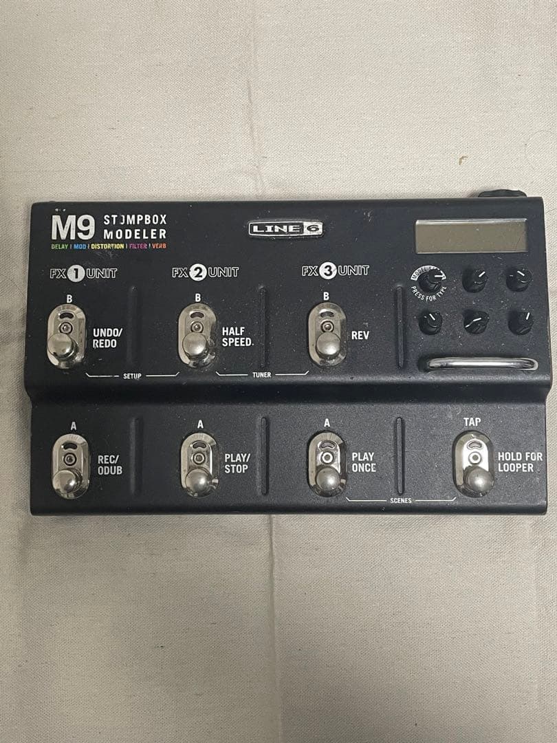 Line6 M9 ジャンク マルチエフェクター LINE6 M9 Stompbox Modeler マルチエフェクター - メルカリ