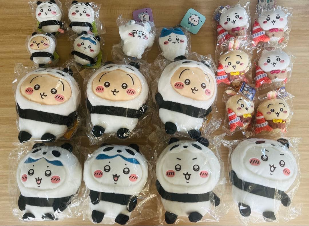【大特価】19個ちいかわ パンダなぬいぐるみ マスコット コンプリート 大特価】19個ちいかわ パンダなぬいぐるみ マスコット コンプリート 大