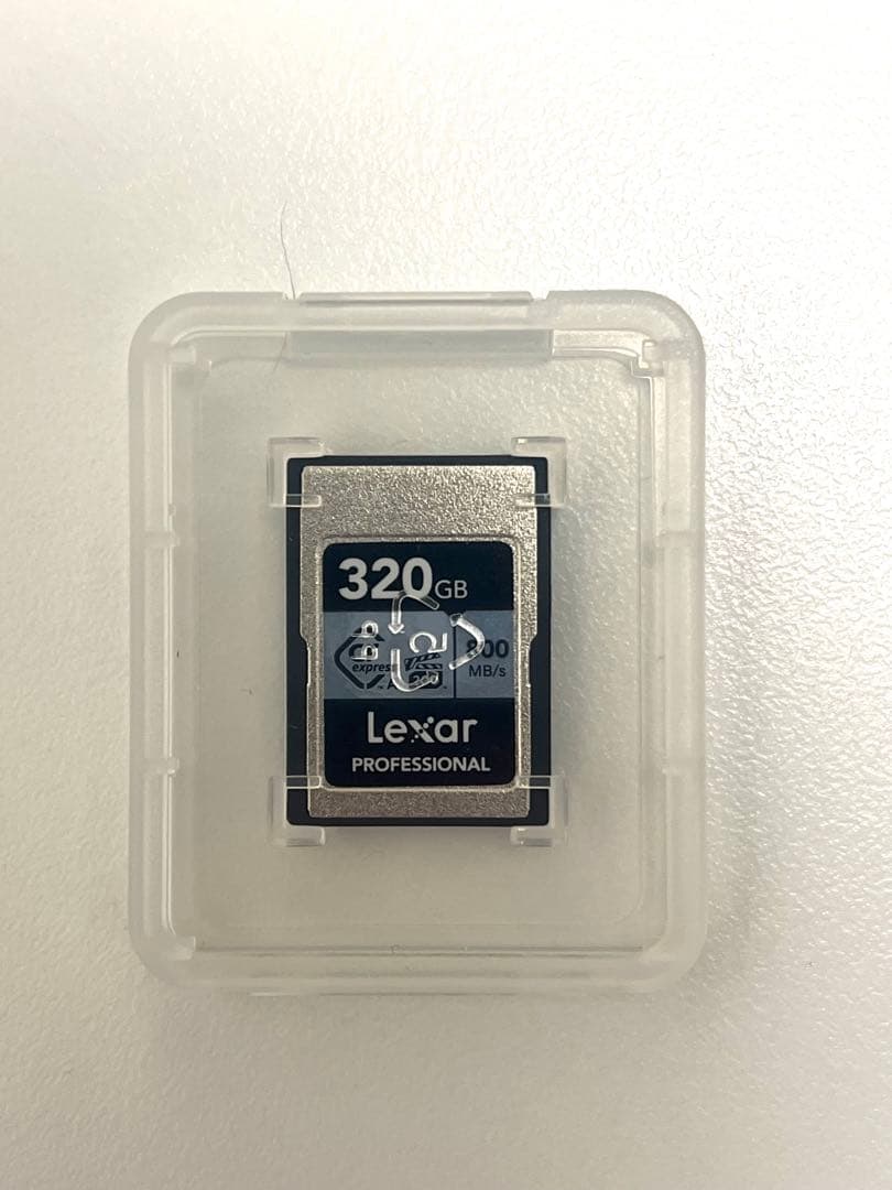 Lexar Professional CFカード 320GB Type A Amazon.com: Lexar 320GB Professional CFexpress Type A SILVER