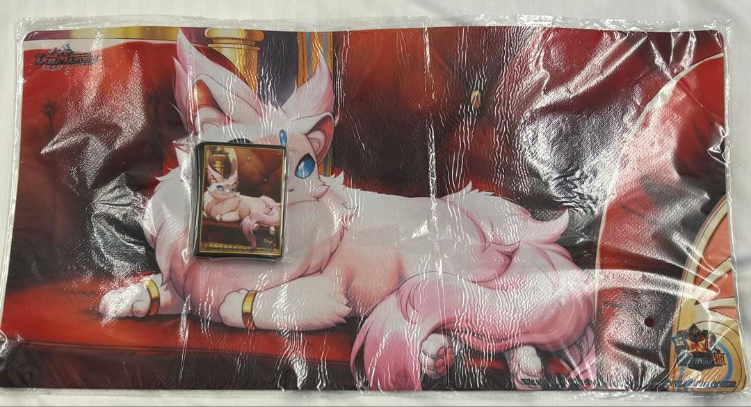 デュエルマスターズ　デュエマ　ニャハン　プレイマット　スリーブ　① スリーブ『[デュエプレ]DUAL☆WORLD』64枚入り【サプライ】{-}