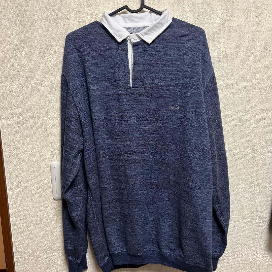 THE NORTH FACE PPL ラグビー スウェットシャツ THE NORTH FACE PURPLE LABEL Rugby Sweatshirt Navy 23SS-I（ザ