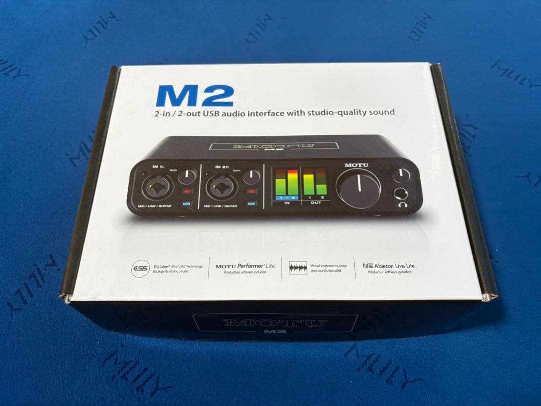 MOTU M2 オーディオインターフェース Amazon.co.jp: MOTU M2 2in 2out USBオーディオインターフェース 国内
