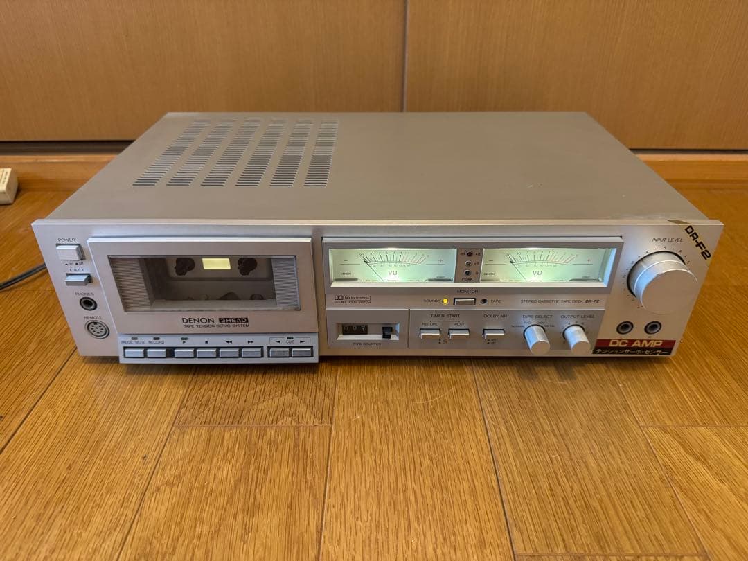 DENON DR-F2 カセットテープデッキ　カセットデッキ　テープデッキ DENON カセットデッキ DR-F2 修理レポート - YouTube