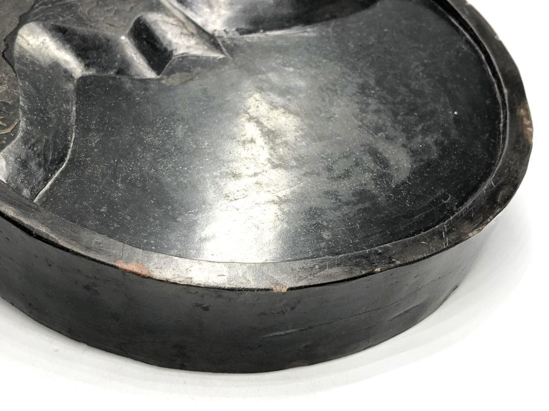 黒色澄泥硯 】 本阿弥光悦 作/土佐光起 下絵 伝世品 O1205E - メルカリ