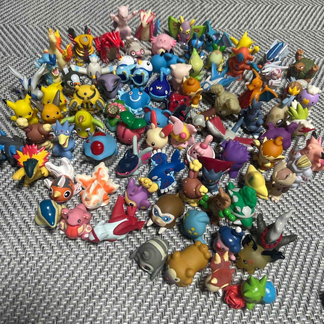 初代ポケモン キッズ指人形 フィギュア 約85体＋おまけセット - メルカリ