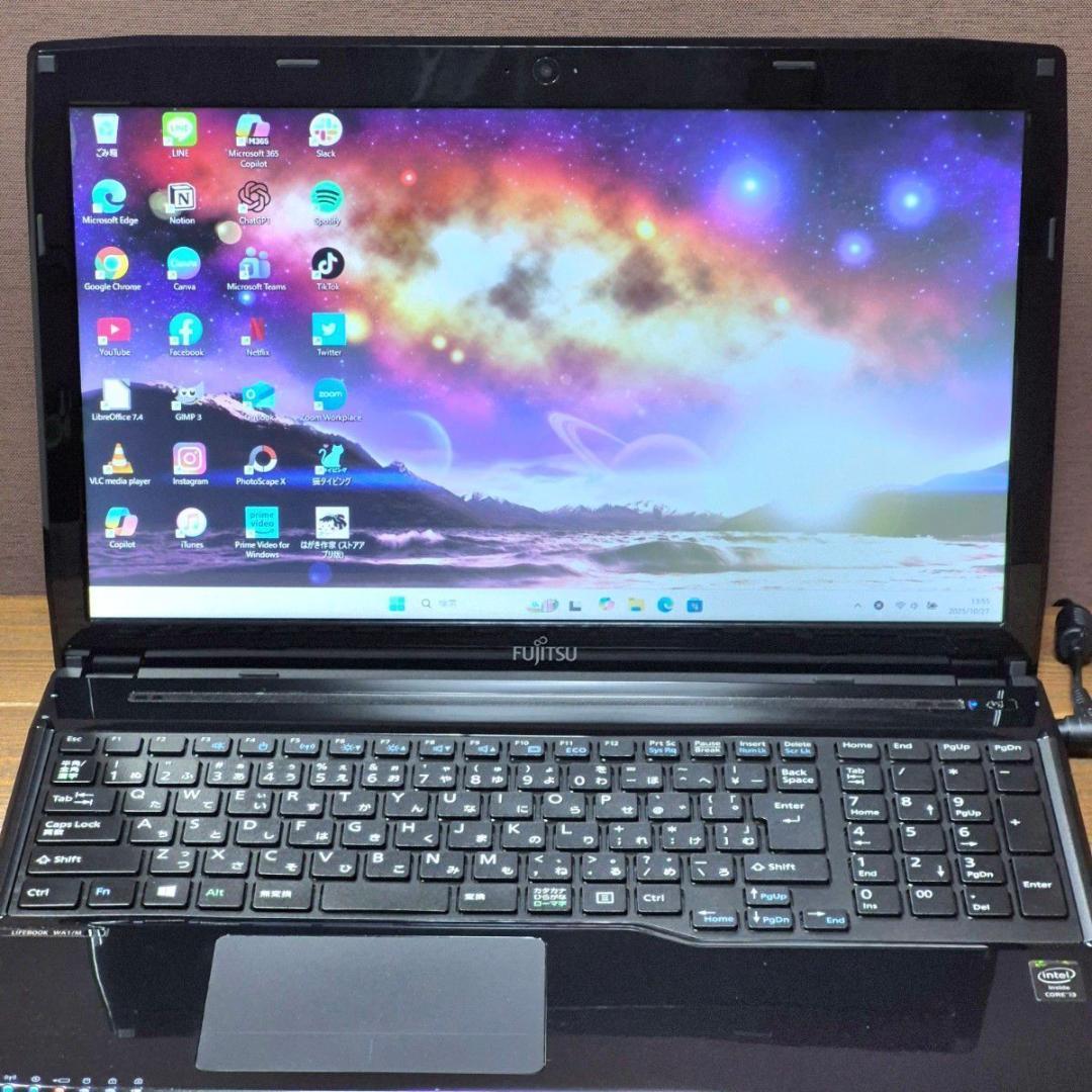 在宅ワークに！ 初心者向設定済 最新Windows11 ノートパソコン 192