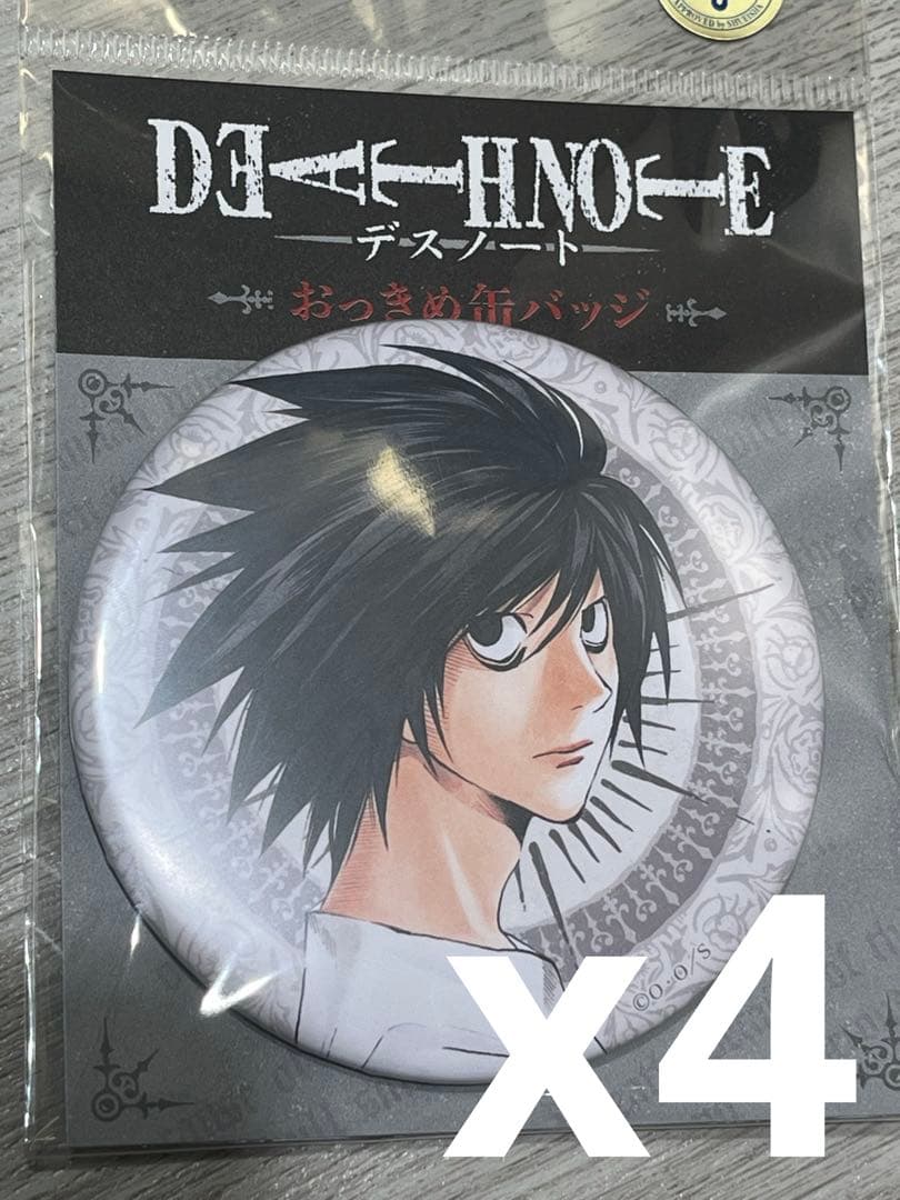 デスノート ポップアップストア 缶バッジ L - メルカリ